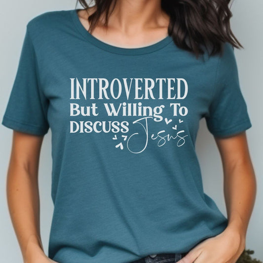 Introverted Christian Tee